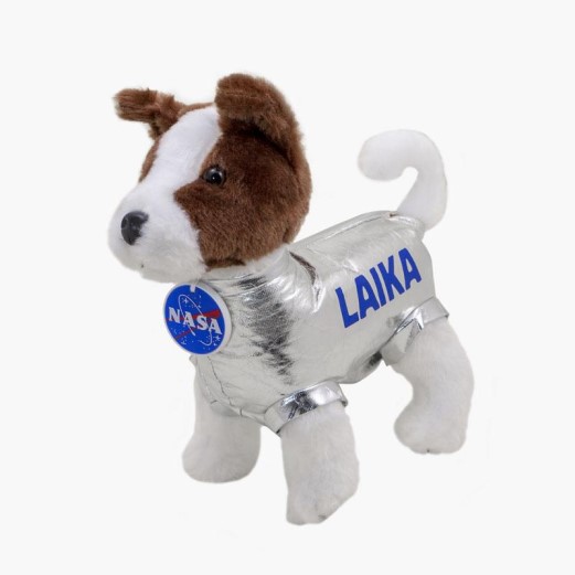 Plush Laika NASA Dog